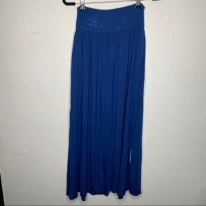 Kickee pants solid women’s long skirt